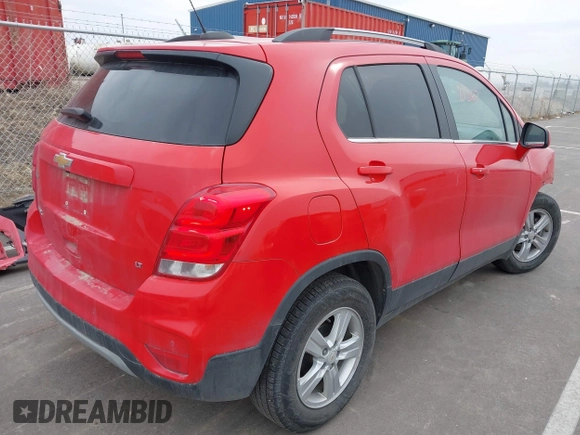 2020 Chevrolet Trax LT with VIN KL7CJLSB0LB340426, listed as a IAAI auction lot 41693103 with Not Provided miles and . Bid and sale history available at DreamBid. Image 4.