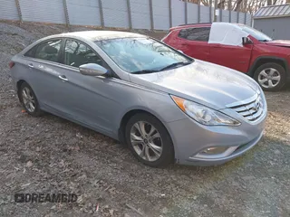 2013 Hyundai Sonata Limited with VIN 5NPEC4ACXDH516663, listed as a IAAI auction lot 41768649 with 57,983 mi miles and . Bid and sale history available at carsss.com. Image 1.