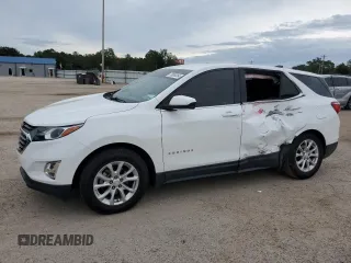 2018 Chevrolet Equinox LT with VIN 3GNAXJEV7JS588880, listed as a Copart auction lot 70866354 with 80,169 mi miles and Salvage title. Bid and sale history available at DreamBid. Image 1.