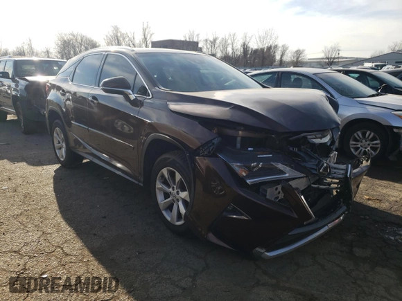 2017 Lexus RX with VIN 2T2BZMCA5HC127978, listed as a Copart auction lot 72289002 with 41,816 mi miles. Bid and sale history available at carsss.com. Image 4.