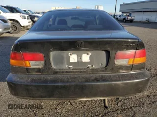 1996 Honda Civic DX with VIN 1HGEJ6121TL075199, listed as a Copart auction lot 89341435 with 320,621 mi miles and Salvage Title. Bid and sale history available at carsss.com. Image 6.