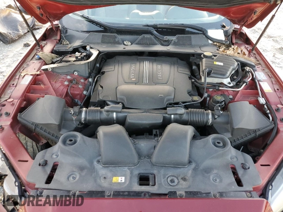 2012 Jaguar XJ with VIN SAJWA1CB3CLV37685, listed as a Copart auction lot 87586005 with 59,885 mi miles and Salvage title. Bid and sale history available at DreamBid. Image 11.