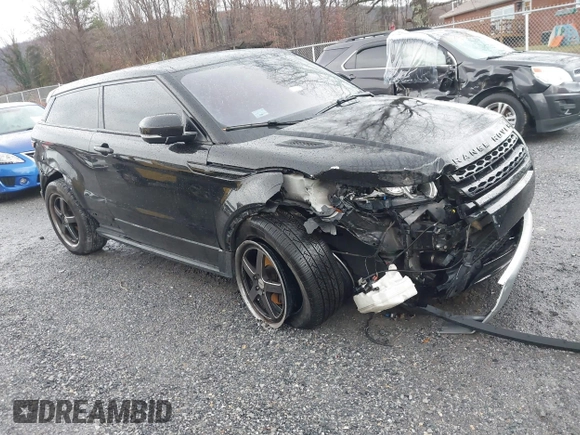 2012 Land Rover Range Rover Evoque Dynamic Premium with VIN SALVT1BG4CH667567, listed as a IAAI auction lot 41049937 with 1 mi miles. Bid and sale history available at carsss.com. Image 1.