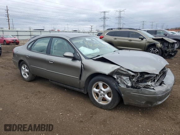 2003 Ford Taurus SES Standard with VIN 1FAFP55U83G250103, listed as a Copart auction lot 53863535 with 80,359 mi miles and Salvage Title. Bid and sale history available at DreamBid. Image 4.