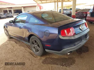 2011 Ford Mustang V6 with VIN 1ZVBP8AM5B5137104, listed as a IAAI auction lot 42183969 with 154,402 mi miles and . Bid and sale history available at DreamBid. Image 3.