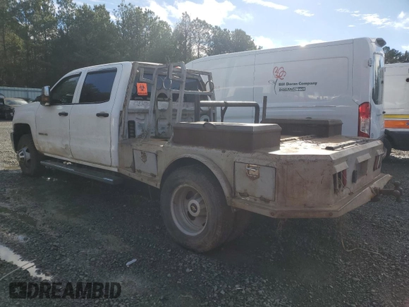 2019 Chevrolet Silverado 3500HD Work Truck with VIN 1GC4KVCY9KF196644, listed as a Copart auction lot 84682364 with 0 mi miles and Non Repairable. Bid and sale history available at carsss.com. Image 2.