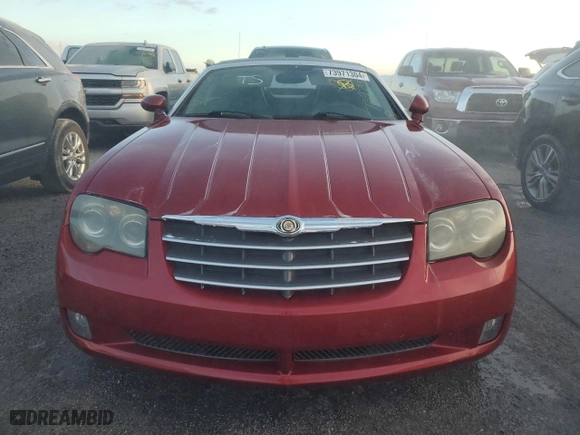 2005 Chrysler Crossfire Limited with VIN 1C3AN65LX5X059717, listed as a Copart auction lot 73971304 with 79,829 mi miles and Non Repairable. Bid and sale history available at carsss.com. Image 5.