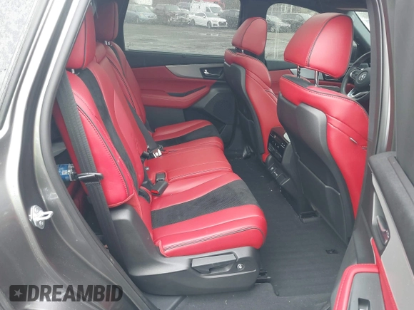 2023 Acura MDX w/A-Spec Package with VIN 5J8YE1H09PL005948, listed as a IAAI auction lot 42027540 with 15,963 mi miles and . Bid and sale history available at DreamBid. Image 8.