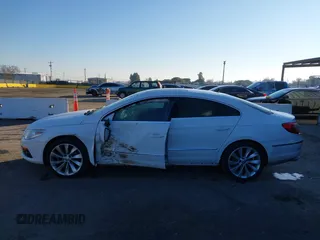 2012 Volkswagen CC Lux PZEV with VIN WVWHP7AN5CE501653, listed as a IAAI auction lot 41355917 with 98,607 mi miles. Bid and sale history available at carsss.com. Image 6.