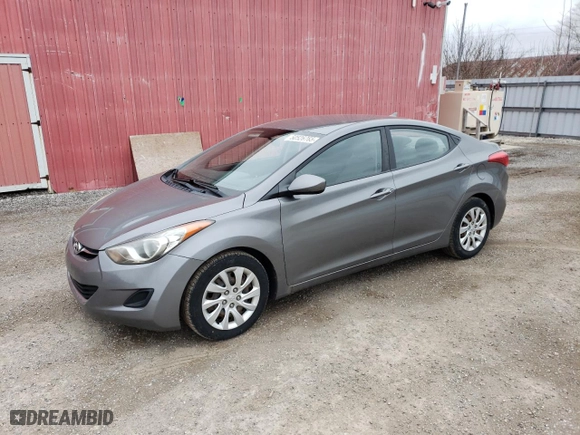 2012 Hyundai Elantra GLS PZEV with VIN 5NPDH4AE7CH133843, listed as a Copart auction lot 50526765 with 142,562 mi miles and Clean Title. Bid and sale history available at carsss.com. Image 1.