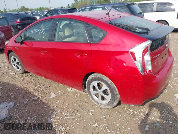 2015 Toyota Prius Four with VIN JTDKN3DU2F1899150, listed as a IAAI auction lot 42143825 with 199,405 mi miles and . Bid and sale history available at DreamBid. Image 3.