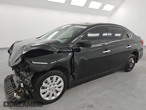 2019 Nissan Sentra S with VIN 3N1AB7AP6KY273460, listed as a Copart auction lot 54866505 with 110,508 mi miles and Clean Title. Bid and sale history available at DreamBid. Image 1.