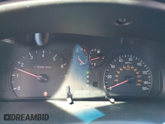 2002 Hyundai Sonata GLS with VIN KMHWF35H12A702457, listed as a Copart auction lot 60985574 with 99,698 mi miles and Salvage Title. Bid and sale history available at carsss.com. Image 9.