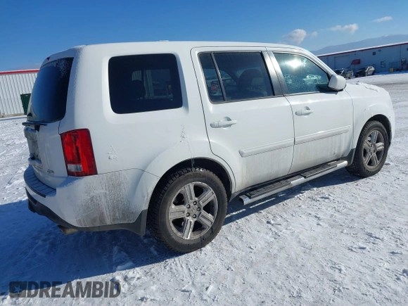 2013 Honda Pilot EX-L with VIN 5FNYF4H79DB086426, listed as a IAAI auction lot 41572456 with 190,745 mi miles and . Bid and sale history available at DreamBid. Image 4.