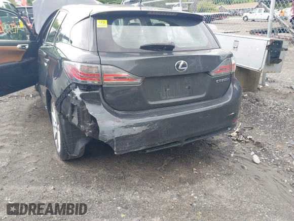 2011 Lexus CT 200h with VIN JTHKD5BH9B2033100, listed as a IAAI auction lot 42333289 with 235,268 mi miles and . Bid and sale history available at DreamBid. Image 6.