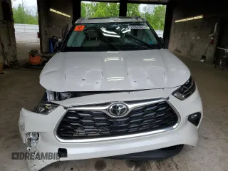 2024 Toyota Highlander LE with VIN 5TDKDRBH7RS547006, listed as a Copart auction lot 59846345 with Not provided miles and Salvage title. Bid and sale history available at DreamBid. Image 5.