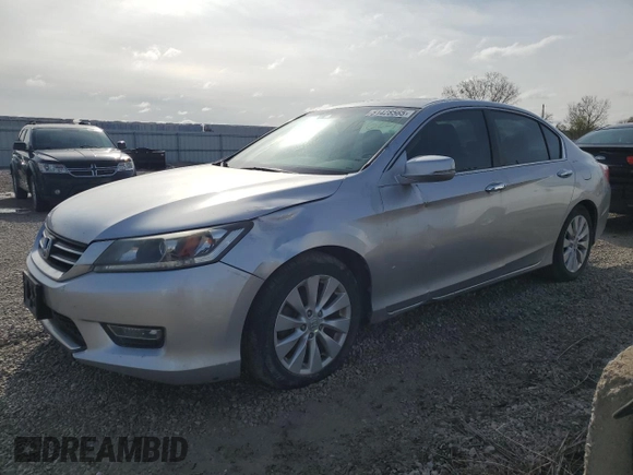 2013 Honda Accord Sdn EX-L with VIN 1HGCR2F80DA106221, listed as a Copart auction lot 51428565 with 222,989 mi miles and Clean Title. Bid and sale history available at carsss.com. Image 1.