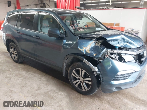 2016 Honda Pilot EX-L z VIN 5FNYF5H64GB043257, wystawiony jako IAAI lot #42257997 z przebiegiem 203 606 mil mil oraz . Historia ofert i sprzedaży dostępna na DreamBid. Obrazek 1.