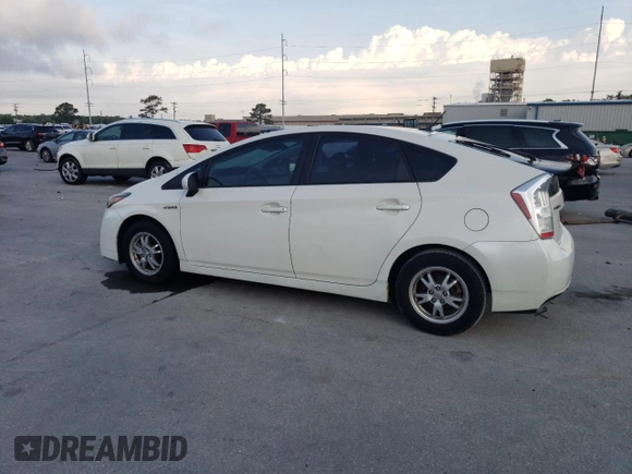 2010 Toyota Prius Four with VIN JTDKN3DU5A1251665, listed as a Copart auction lot 54578465 with Not Provided miles and Salvage Title. Bid and sale history available at DreamBid. Image 2.