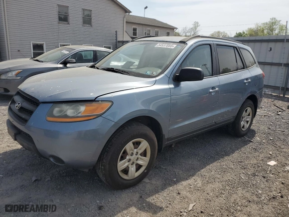 2009 Hyundai Santa Fe GLS with VIN 5NMSG13D59H252025, listed as a Copart auction lot 54537055 with 197,211 mi miles and Clean Title. Bid and sale history available at carsss.com. Image 1.