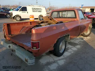 1982 Chevrolet Pickup with VIN 2GCDC14H4C1185631, listed as a Copart auction lot 85757024 with 94,591 mi miles and Salvage Title. Bid and sale history available at carsss.com. Image 3.