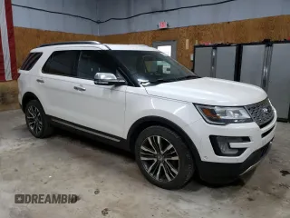 2016 Ford Explorer Platinum with VIN 1FM5K8HT9GGC70998, listed as a Copart auction lot 60282655 with 155,266 mi miles and Clean title. Bid and sale history available at DreamBid. Image 4.