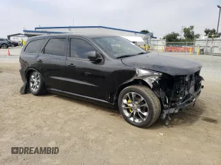 2019 Dodge Durango GT Plus with VIN 1C4RDHDG6KC675998, listed as a Copart auction lot 73542164 with 112,261 mi miles and Salvage Title. Bid and sale history available at carsss.com. Image 4.