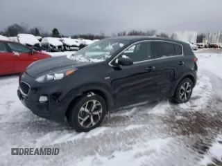 2021 Kia Sportage LX with VIN KNDPMCAC5M7892238, listed as a Copart auction lot 83064634 with 70,051 mi miles and Non Repairable. Bid and sale history available at carsss.com. Image 1.