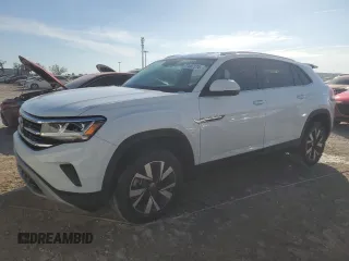 2023 Volkswagen Atlas SE z VIN 1V2DC2CA5PC214689, wystawiony jako Copart lot #77497274 z przebiegiem 29 838 mil mil oraz Nie do naprawy • Non repairable. Historia ofert i sprzedaży dostępna na DreamBid. Obrazek 1.