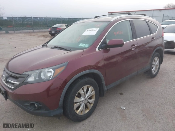 2012 Honda CR-V EX-L with VIN 5J6RM4H76CL004832, listed as a IAAI auction lot 42005311 with 198,409 mi miles. Bid and sale history available at carsss.com. Image 17.