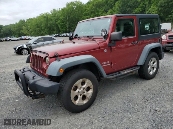 2012 Jeep Wrangler Sport with VIN 1C4AJWAGXCL173771, listed as a Copart auction lot 60336455 with 202,833 mi miles and Clean title. Bid and sale history available at DreamBid. Image 1.