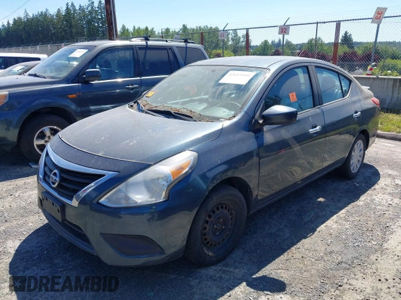 2015 Nissan Versa SV with VIN 3N1CN7AP4FL810975, listed as a IAAI auction lot 42643990 with 165,301 mi miles and . Bid and sale history available at DreamBid. Image 2.