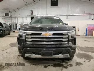 2024 Chevrolet Silverado 1500 High Country with VIN 1GCUDJEL1RZ168530, listed as a Copart auction lot 47523285 with 12,263 mi miles and Salvage Title. Bid and sale history available at DreamBid. Image 10.