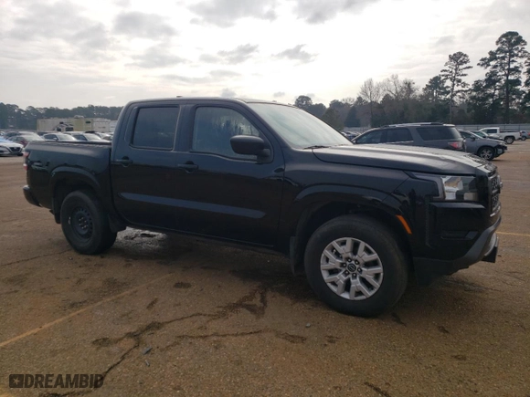 2023 Nissan Frontier S with VIN 1N6ED1EK5PN642847, listed as a Copart auction lot 42634675 with 0 mi miles and Non Repairable. Bid and sale history available at carsss.com. Image 4.