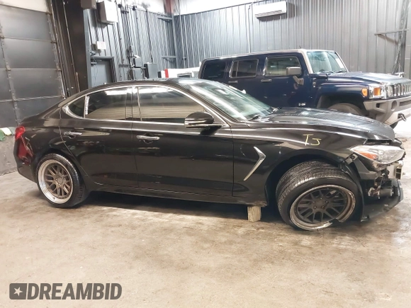 2019 Genesis G70 Advanced with VIN KMTG54LE6KU037582, listed as a IAAI auction lot 42099548 with 63,044 mi miles and . Bid and sale history available at DreamBid. Image 14.
