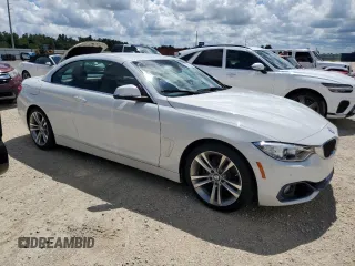 2016 BMW 4 Series 428i with VIN WBA3V7C57G5A24971, listed as a Copart auction lot 73982454 with Not Provided miles and Salvage Title. Bid and sale history available at carsss.com. Image 4.