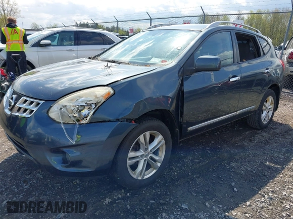 2012 Nissan Rogue SL with VIN JN8AS5MT3CW610447, listed as a IAAI auction lot 42177241 with 230,599 mi miles and . Bid and sale history available at DreamBid. Image 2.