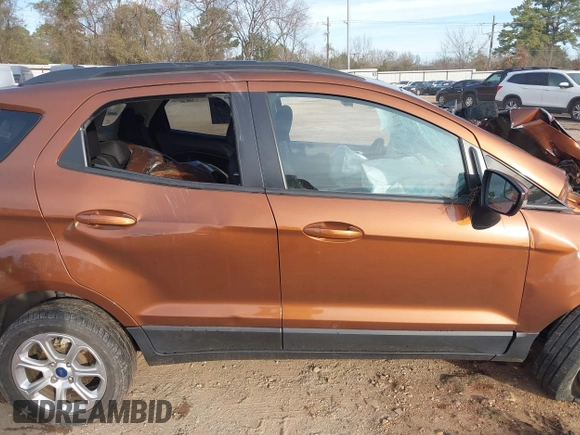 2019 Ford EcoSport SE with VIN MAJ3S2GE1KC298683, listed as a IAAI auction lot 41337638 with Not Provided miles and . Bid and sale history available at DreamBid. Image 14.