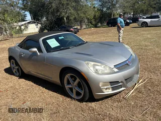 2007 Saturn Sky with VIN 1G8MB35B07Y104128, listed as a Copart auction lot 43790385 with 999,999 mi miles and Salvage Title. Bid and sale history available at carsss.com. Image 1.