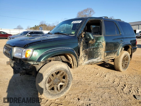 2000 Toyota 4Runner SR5 z VIN JT3HN86R9Y0312830, wystawiony jako Copart lot #46135435 z przebiegiem 259 561 mil mil oraz Szkoda całkowita • Salvage title. Historia ofert i sprzedaży dostępna na DreamBid. Obrazek 1.