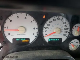 2003 Dodge Ram 1500 ST with VIN 1D7HU18N63S373894, listed as a Copart auction lot 83674484 with 187,750 mi miles and Salvage Title. Bid and sale history available at carsss.com. Image 9.