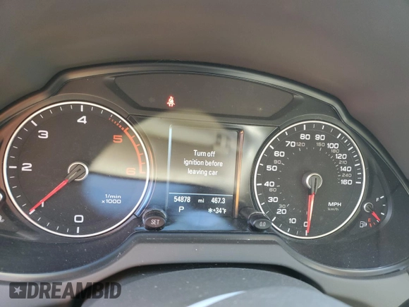 2015 Audi Q5 Premium Plus z VIN WA1CMBFP7FA107559, wystawiony jako Copart lot #84558484 z przebiegiem 54 878 mil mil oraz Szkoda całkowita • Salvage title. Historia ofert i sprzedaży dostępna na DreamBid. Obrazek 9.