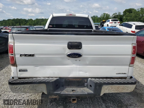 2013 Ford F-150 XL with VIN 1FTNF1CF2DKF00942, listed as a Copart auction lot 59525735 with 85,551 mi miles and Salvage title. Bid and sale history available at DreamBid. Image 6.