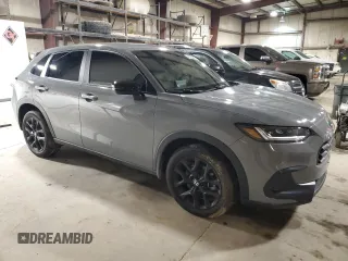 2024 Honda HR-V Sport with VIN 3CZRZ2H55RM711898, listed as a Copart auction lot 43738665 with Not Provided miles and Salvage Title. Bid and sale history available at carsss.com. Image 4.