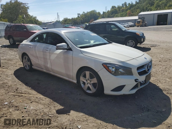 2016 Mercedes-Benz CLA 250 with VIN WDDSJ4GB0GN358352, listed as a Copart auction lot 69170693 with 124,874 mi miles and . Bid and sale history available at DreamBid. Image 4.
