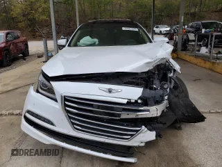 2017 Genesis G80 Ultimate z VIN KMHGN4JF9HU213796, wystawiony jako Copart lot #51531425 z przebiegiem 112 723 mil mil oraz Szkody całkowita. Historia ofert i sprzedaży dostępna na DreamBid. Obrazek 5.