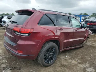 2021 Jeep Grand Cherokee Limited X with VIN 1C4RJFBTXMC786280, listed as a Copart auction lot 65828654 with 65,397 mi miles and Salvage Title. Bid and sale history available at carsss.com. Image 3.