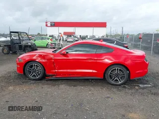 2022 Ford Mustang EcoBoost with VIN 1FA6P8TH4N5102519, listed as a IAAI auction lot 41922347 with 49,454 mi miles. Bid and sale history available at carsss.com. Image 14.