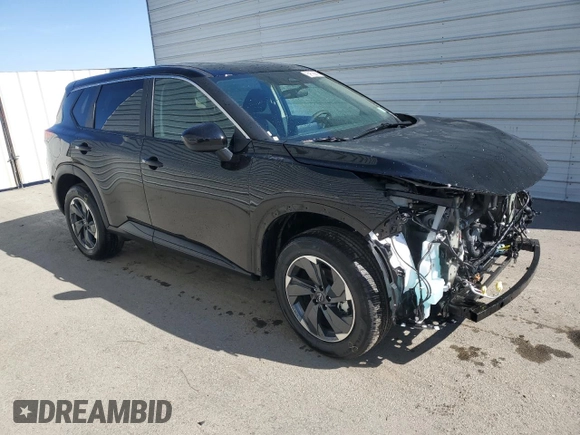 2025 Nissan Rogue SV with VIN 5N1BT3BA7SC826512, listed as a Copart auction lot 52599735 with 470 mi miles and Clean Title. Bid and sale history available at DreamBid. Image 4.