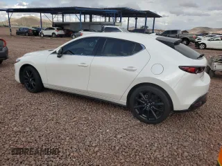 2020 Mazda 3 Premium Package with VIN JM1BPANM5L1174408, listed as a Copart auction lot 51709595 with 48,348 mi miles and Salvage Title. Bid and sale history available at carsss.com. Image 2.